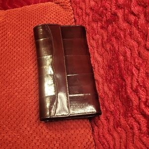 Eel skin wallet